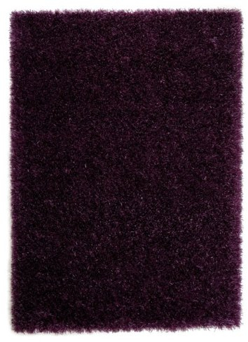 Schöner Wohnen Shaggy Teppich Feeling violett 070x140 cm