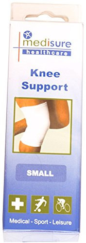 Medisure, Fasciatura per ginocchio, S, 25-30 cm, Bianco (Cream)