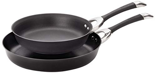 Circulon 87380 Hard Anodized Nonstick Stir Fry/Wok Pan with Helper Handle