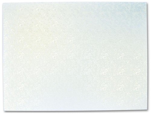 Staedter Rectangle Planche à gâteaux, Blanc, 40 x 30 cm