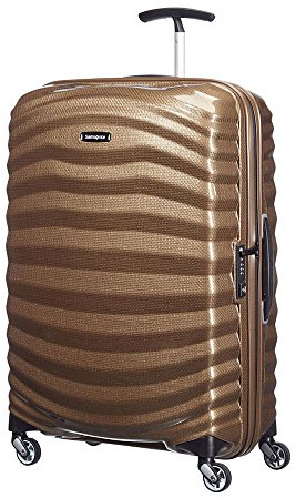 Samsonite Lite-Shock Spinner M Valigia, 69 cm, 73 L, Marrone (Sand)