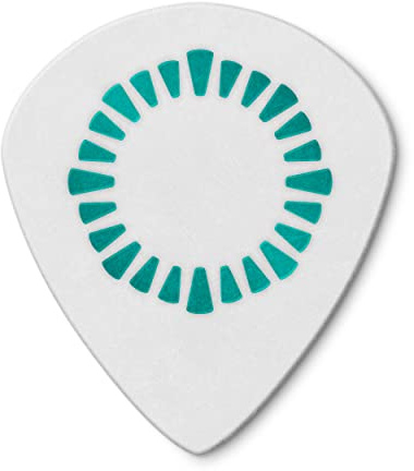 JIM DUNLOP Plektrum Animals As Leaders Tortex Jazz III XL, 6 Stück, 0,6mm, Weiß