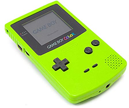 Original Nintendo Game Boy Color Console – Green (GBC) (Renewed)