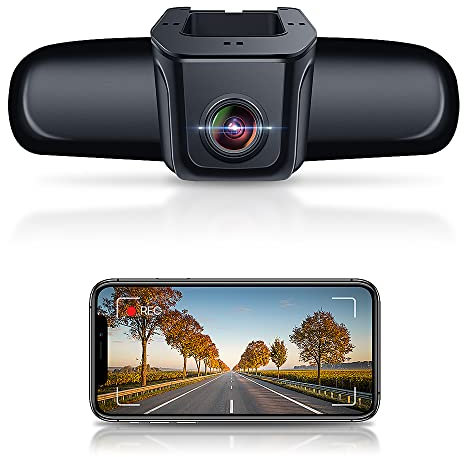Fitcamx Dashcam Auto Vorne Hinten Universal Version (Model A), OEM Dashcam 4K 2160P+1080P UHD Video WiFi, Parkmonitor, Loop-Aufnahm, G-Sensor, WDR Dasch-cam Auto, mit 128GB Karte
