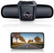 Fitcamx Dashcam Auto Vorne Hinten Universal Version (Model A), OEM Dashcam 4K 2160P+1080P UHD Video WiFi, Parkmonitor, Loop-Aufnahm, G-Sensor, WDR Dasch-cam Auto, mit 128GB Karte
