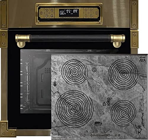Kaiser Set EH 6726 AD + KCT 6705 FI Ära, Retro horno empotrado 80L, horno eléctrico empotrado + placa de inducción 60 cm, Quick Heat, 4 zonas de cocción