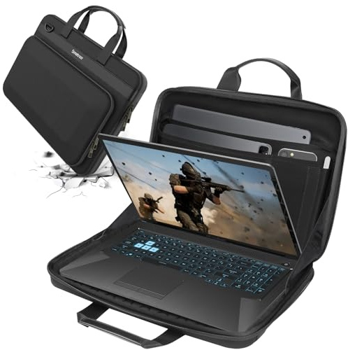 Funda rígida Smatree compatible con laptop HP OMEN 16.1 pulgadas, bolso de laptop HP Victus Gaming 15.6 pulgadas