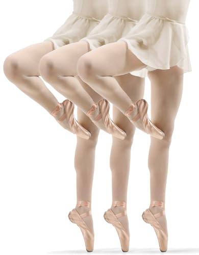 sesto senso 3er Pack Strumpfhose Mädchen 40 Den Kinderstrumpfhosen Blickdichte Mikrofaser Bunt