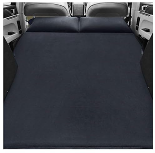 XFANGNB Auto Aufblasbare Luftmatratze für BMW E61 F10 F11 F07, Tragbar Kofferraum Luftbett Matratze Camping Reisebett Luftkissen Autobett Zubehör,A/Black