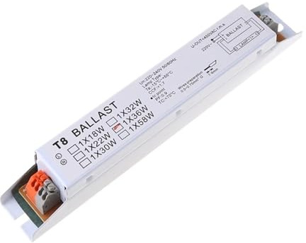 HASGTFM Alimentatore elettronico 2 lampade T8 36W, Lampada Fluorescente