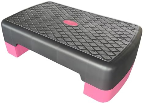 Fitness Stepper Für Zuhause, Aerobic Steppbrett 45 Cm, Große Hebeplattform Mit Rutschfestem, Speziell Für Die Fitness Von Erwachsenen Und Kindern