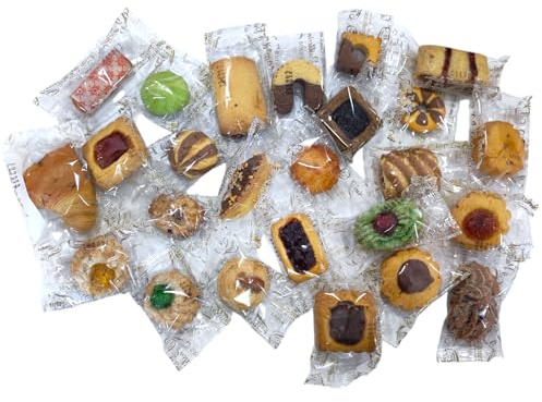 Biscotti Artigianali Assortiti, Pasticceria Mista Confezionata Singolarmente, 1 kg