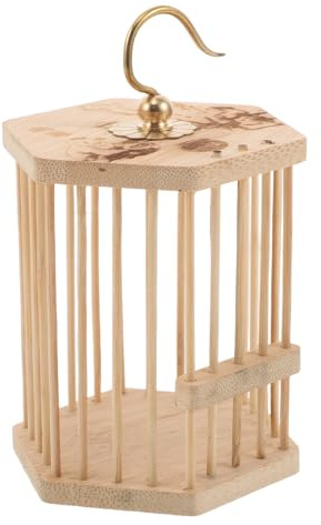 ibasenice Gabbia Habitat per Insetti Ventilata in Legno Contenitore per Grilli e Mantidi Recinto per Rettili e Creature Piccole Gabbia di Osservazione Portatile per Allevamento e Custodia
