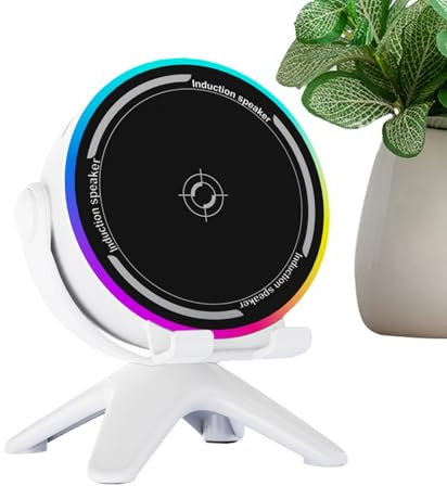 Trådlös RGB-högtalare – Near Field Communication Ljudstation, ett livfullt för skrivbordsunderhållning, medietillbehör, för, sovsal och vardagsrumsmöbler