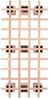 Tojo Bett System Funktionsbett | Futonbett I Gästebett/Studentenbett/Jugendbett | Das Flexible Raumwunder | Unbehandeltes Holzbett ohne Schrauben/Beschläge (100 x 200 cm)