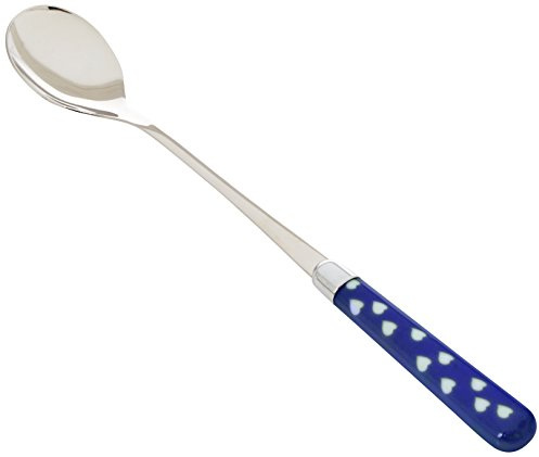 Unbekannt Naif Cuore lang Drink Löffel, Blau, 0,1 x 0,1 x 0,1 cm