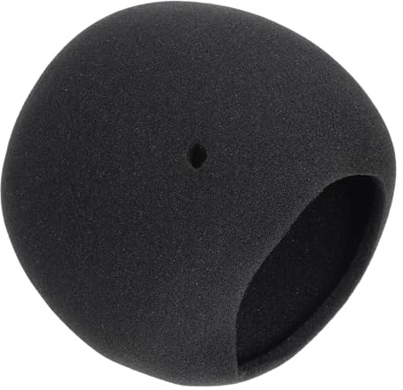 Mikinona Windproof Sponge Cover Studio Microphone Protective Cover Blowout Prevention and Pop Protection