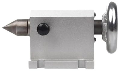 CNC indexing Tailstock 80 mm with Ejector pin for Rotary Axes, A-axis, 4th axis, CNC milling Machines
