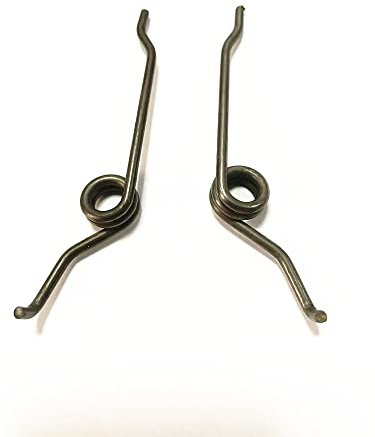 JIEYUZYUO 2 Pièces Ressort de Torsion 90/165 Degrés Loquet de Serrure de Porte, Ressorts de Rappel Serrure Intérieure Rétractable À Torsion Accessoire de Réparation de Corps Droite Gauche/165 Degrees/