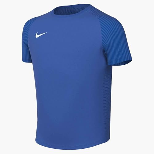Nike Dri-Fit Academy II Camiseta De Fútbol De Manga Corta para Niños Mayores, Royal Blue/Royal Blue/White, HV8168-463, XS