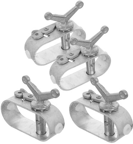 Milisten Lot de 4 Tendeurs de Câble en Acier Robustes pour Serrage Outil de Tension pour Fil Métallique Agricole Résistant aux Intempéries pour Vigne Kiwi et Couverture de Piscine 72 X