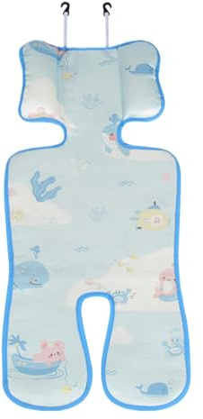 Almohadilla de refrigeración para cochecito, transpirable, ajustable, forro de asiento de coche, almohadilla de refrigeración para asiento de coche, almohadillas de refrigeración para cochecito, para