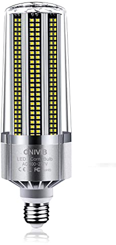 ONIVIB 150W lampadina LED super luminosa, base a gobba E40, 18000 lumen (1500 W equivalenti), luce diurna bianca fredda 5000 K, per l'illuminazione commerciale di grandi aree, capannoni di officine