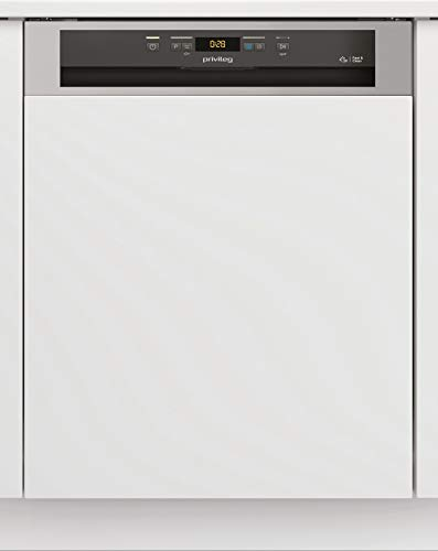 Privileg RBC 3C24 A X Integrierbarer Geschirrspüler 60 cm / 14 Maßgedecke/Fast&Clean 28’ / Auto Door/Push&Go/Intensivprogramm/Vollwasserschutz, edelstahl