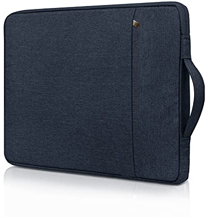 RAINYEAR 11 Pulgadas Funda Protectora para Portátil Compatible con 11 MacBook Chromebook Surface Tablet DELL HP ASUS Laptop Ordenador Portátiles Bolsa con Asa y Bolsillo Delantero,Azul Marino