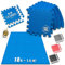 C.P.Sports Puzzlematte – 72 Teile = 6m² | Bodenschutzmatte, Fallschutzmatte, Trainingsmatte | Eva Schaum Puzzle Matten Unterlage Sport, Fitness, Turnen, Yoga, Indoor Gym (BLAU)