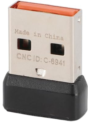 Tangxi Receptor USB, Tecnología Inalámbrica de 2,4 GHz, Modelo C U0007, Receptor Inalámbrico de Ratón y Teclado para M505 M705 M905 K340 K350, Enchufe USB para Unificar Dispositivos