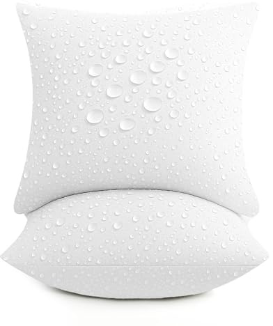 Deodar Relleno de cojín 50x50 cm en Lote de 2 - Soporte Blando, Resistente a la Intemperie para Interior y Exterior