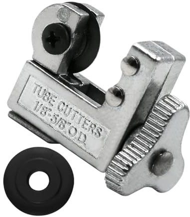 Cortatubos De Cobre - Cortatubos Metálico Para Fontanería | Herramientas de Corte de Fontanería Ajustables para Metal Construcción Mantenimiento Mejoras del Hogar Reparación Automotriz Instalación