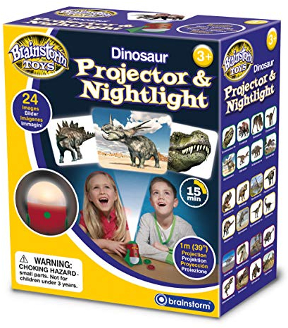 Brainstorm Toys E2046 Projector and Nightlight, Dinosaur