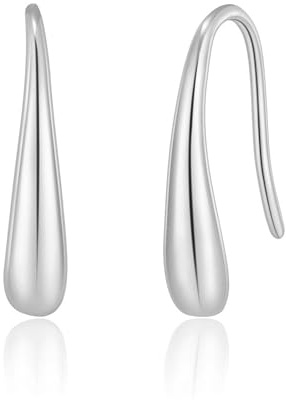 Philip Jones Sterling Silver Teardrop Earrings