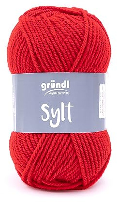 gründl Gründl Sylt Strickwolle 100g 130m Nadel 7-8 Pflegeleicht