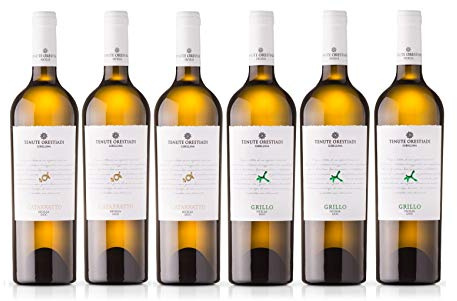 Confezione 6 bottiglie | 2 tipologie di Vino Bianco Siciliano DOC: Grillo | Catarratto - Cantina Tenute Orestiadi | Selezione Valle del Belice