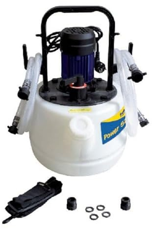 SENZA - Bomba de agua clásica de acero inoxidable y plástico, 20 l