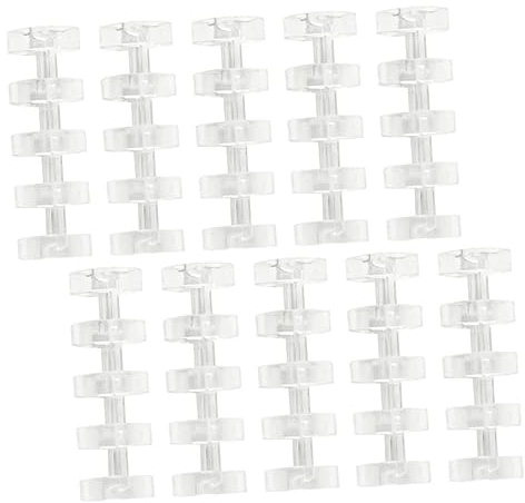 NUOBESTY 2 Sets 5-loch-binderclips Loseblattringe Buch Für Kreatives Scrapbooking Und Schulbedarf 20 Stück * 2