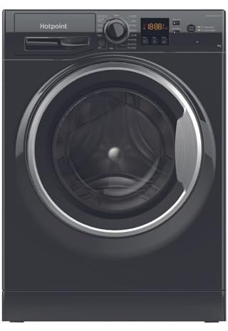 Hotpoint AntiStain 9kg 1400rpm Washing Machine - Black