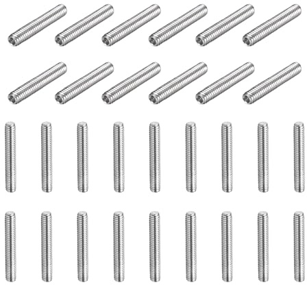 QUARKZMAN 30 Stück M4-0.7 x 16mm Madenschrauben 304 Edelstahl Kegelspitzen Innensechskant Schrauben Für Badezimmer Armaturen Möbelreparatur DIY Projekt
