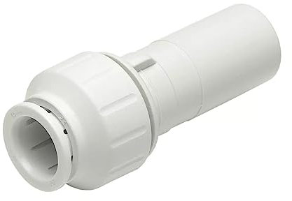 3 X John Guest Speedfit 22mm x 15 mm Straight Reducer PEM062215WP Push fit fittings for plastic or copper pipe (Pack of 1)