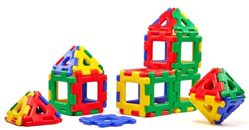 Polydron Giant Set Educational Construction Toy Suitable for Children 2+ Years Old