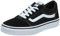 Vans Ward, Zapatillas Unisex niños, Suede Canvas Black White, 36 EU