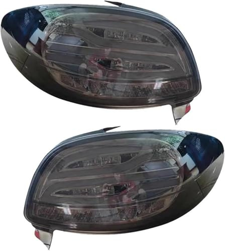 Generisch Auto-Rücklicht-Baugruppen Für Peugeot 206 206CC 2004-2008 Hinten Schwanz Lampe Drehen für signal Bremse Stop Stoßstange(1)