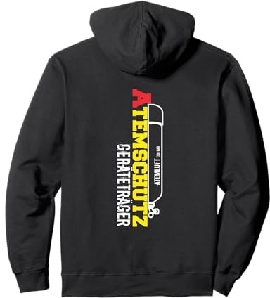 Feuerwehr - Atemschutzgeräteträger Rückseitendruck Pullover Hoodie
