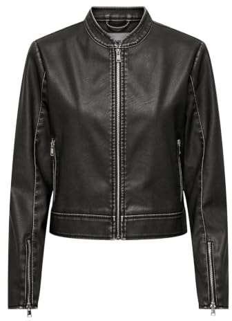 ONLY ONLMINDY Faux Leather Jacket OTW