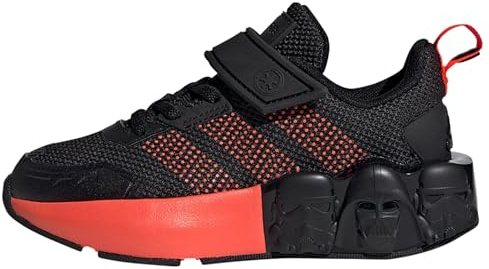 adidas Unisex Kids Star Wars Runner Kids Schuh Core Black/Solar Red/Cloud White 30