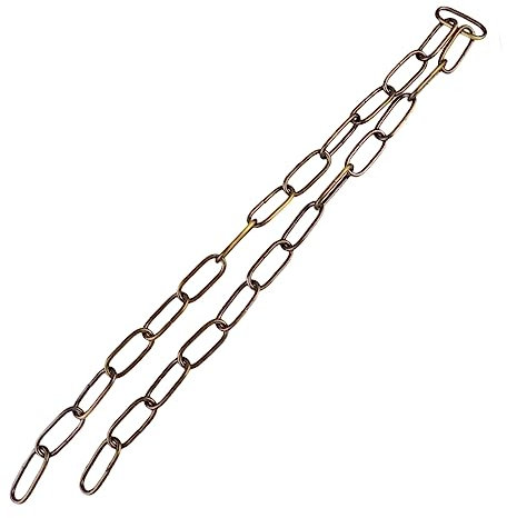 Veemoon 1m Cadena De Hierro Bronce Antiguo De Grosor Para Colgar Lámparas y Candelabros Resistente Para Uso y Decoración De Techo