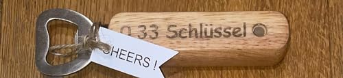 Personalisierbare Flaschenöffner (0,33 Schlüssel)